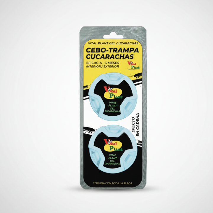 TRAMPA PARA CUCARACHAS IMIDACLOPIRID 2.2 %